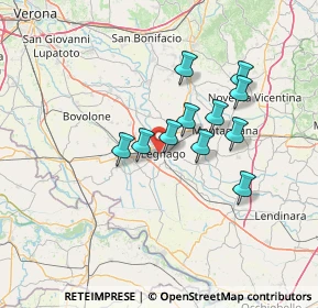 Mappa 37045 Legnago VR, Italia (10.96727)