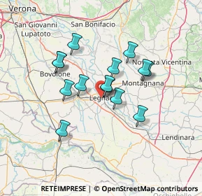 Mappa 37045 Legnago VR, Italia (10.94)
