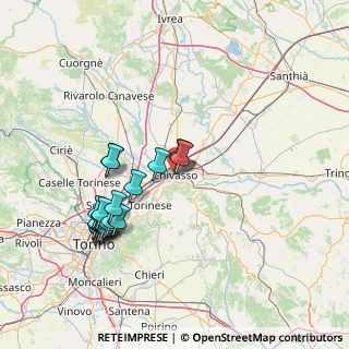 Mappa Via Torino, 10032 Chivasso TO, Italia (15.8005)