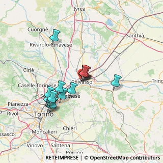 Mappa Via Torino, 10032 Chivasso TO, Italia (11.90133)