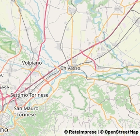 Mappa 10032 Chivasso TO, Italia (3.479)