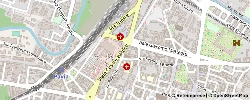 Mappa Pavia