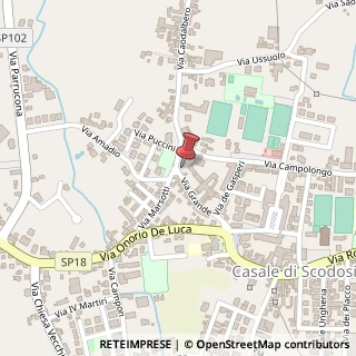 Mappa Via Campolongo, 4, 35040 Casale di Scodosia, Padova (Veneto)