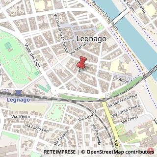 Mappa Via A. Gramsci, 13, 37045 Legnago, Verona (Veneto)