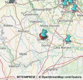 Mappa Via Vicinale della Realetta, 27026 Garlasco PV, Italia (24.6875)