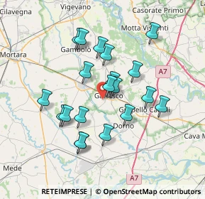 Mappa Via Vicinale della Realetta, 27026 Garlasco PV, Italia (6.386)