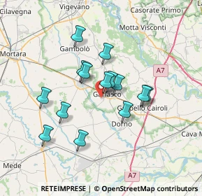 Mappa Via Vicinale della Realetta, 27026 Garlasco PV, Italia (5.78357)