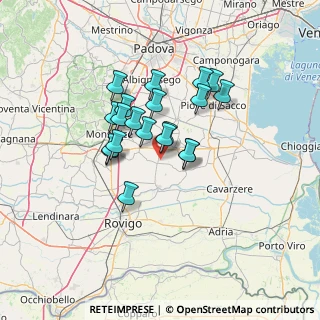 Mappa 35023 Bagnoli di Sopra PD, Italia (10.384)