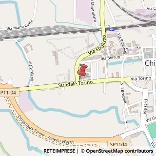 Mappa Stradale Torino, 30, 10034 Chivasso, Torino (Piemonte)