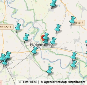 Mappa Piazza Repubblica, 26026 Pizzighettone CR, Italia (5.509)