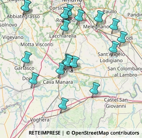 Mappa Via Vercelli, 27100 Pavia PV, Italia (16.8915)