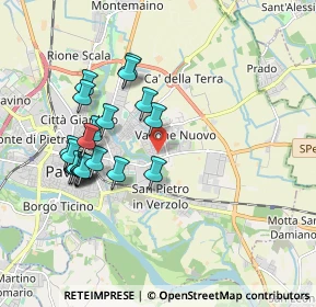 Mappa Via Vercelli, 27100 Pavia PV, Italia (1.8215)