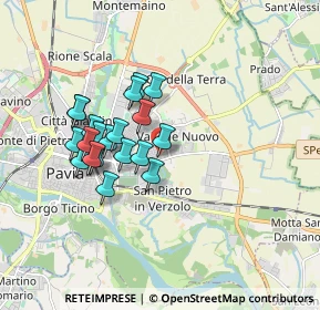 Mappa Via Vercelli, 27100 Pavia PV, Italia (1.4815)