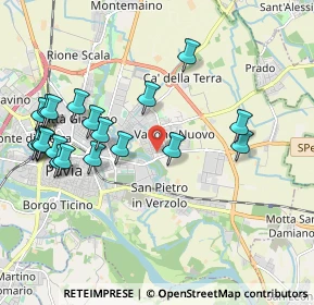 Mappa Via Vercelli, 27100 Pavia PV, Italia (2.2175)