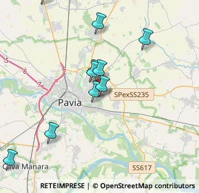 Mappa Via Vercelli, 27100 Pavia PV, Italia (4.59)