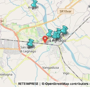 Mappa Via Mantova CC, 37045 Legnago VR, Italia (1.68)