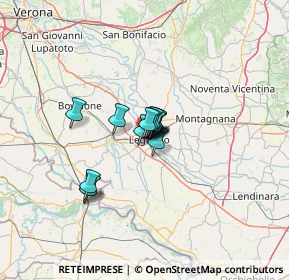 Mappa Via Mantova CC, 37045 Legnago VR, Italia (6.52286)