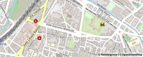 Mappa Pavia