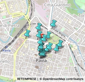 Mappa Via Liutprando, 27100 Pavia PV, Italia (0.3)