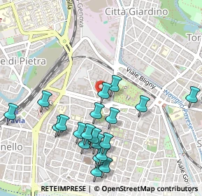 Mappa Via Liutprando, 27100 Pavia PV, Italia (0.5405)