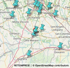 Mappa Via Liutprando, 27100 Pavia PV, Italia (18.44588)