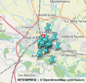 Mappa Via Liutprando, 27100 Pavia PV, Italia (1.01118)