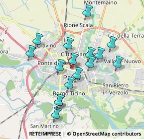 Mappa Via Liutprando, 27100 Pavia PV, Italia (1.67375)