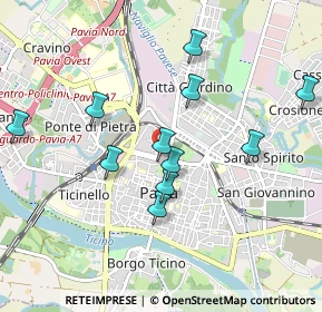 Mappa Via Liutprando, 27100 Pavia PV, Italia (0.90273)