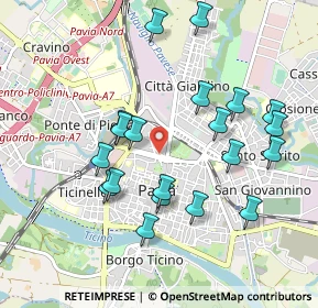 Mappa Via Liutprando, 27100 Pavia PV, Italia (0.956)