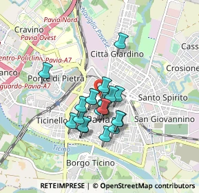 Mappa Via Liutprando, 27100 Pavia PV, Italia (0.639)