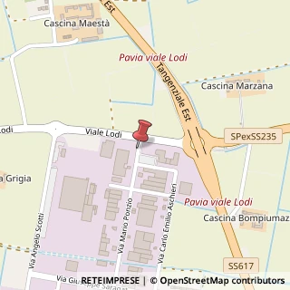 Mappa Via Mario Ponzio, 18, 27100 Pavia, Pavia (Lombardia)