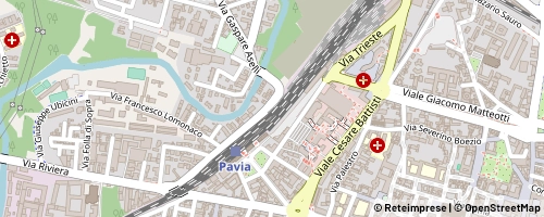 Mappa Pavía