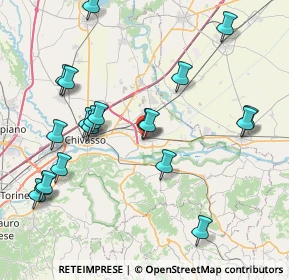 Mappa Corso Verna Delio, 10038 Verolengo TO, Italia (8.9245)