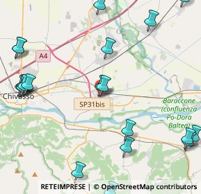 Mappa Corso Verna Delio, 10038 Verolengo TO, Italia (5.901)