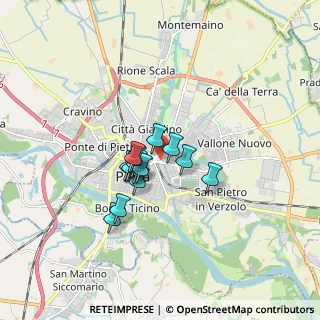 Mappa Viale Canton Ticino, 27100 Pavia PV, Italia (1.09643)