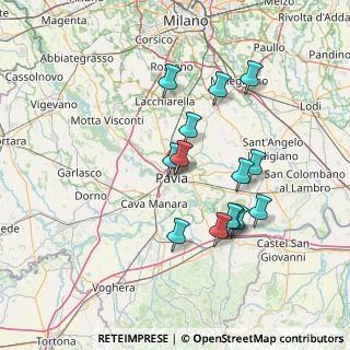 Mappa Viale Canton Ticino, 27100 Pavia PV, Italia (13.27429)