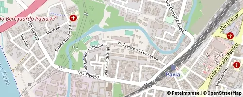 Mappa Pavia