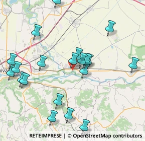 Mappa Via G. Scappino, 13044 Crescentino VC, Italia (8.8565)