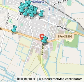 Mappa Via Dorno, 27026 Garlasco PV, Italia (0.624)