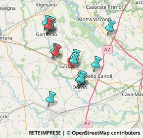 Mappa Via Dorno, 27026 Garlasco PV, Italia (6.37667)