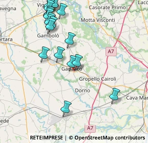 Mappa Via Dorno, 27026 Garlasco PV, Italia (9.6025)