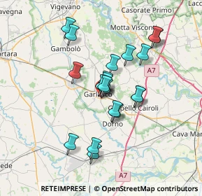 Mappa Via Dorno, 27026 Garlasco PV, Italia (5.758)