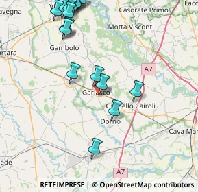 Mappa Via Dorno, 27026 Garlasco PV, Italia (10.366)