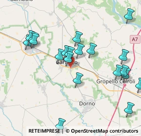 Mappa Via Dorno, 27026 Garlasco PV, Italia (4.325)