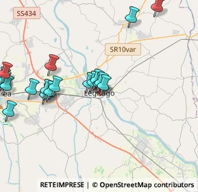 Mappa Via Gaetano Martino, 37045 Legnago VR, Italia (4.45)