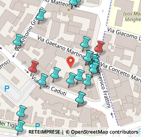 Mappa Via Gaetano Martino, 37045 Legnago VR, Italia (0.05517)