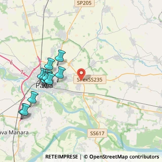 Mappa Piazzale Fortunato Bianchi, 27100 Pavia PV, Italia (4.56)