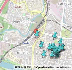 Mappa Viale Trieste, 27100 Pavia PV, Italia (0.681)