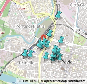 Mappa Viale Trieste, 27100 Pavia PV, Italia (0.403)