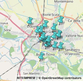 Mappa Viale Trieste, 27100 Pavia PV, Italia (1.11556)